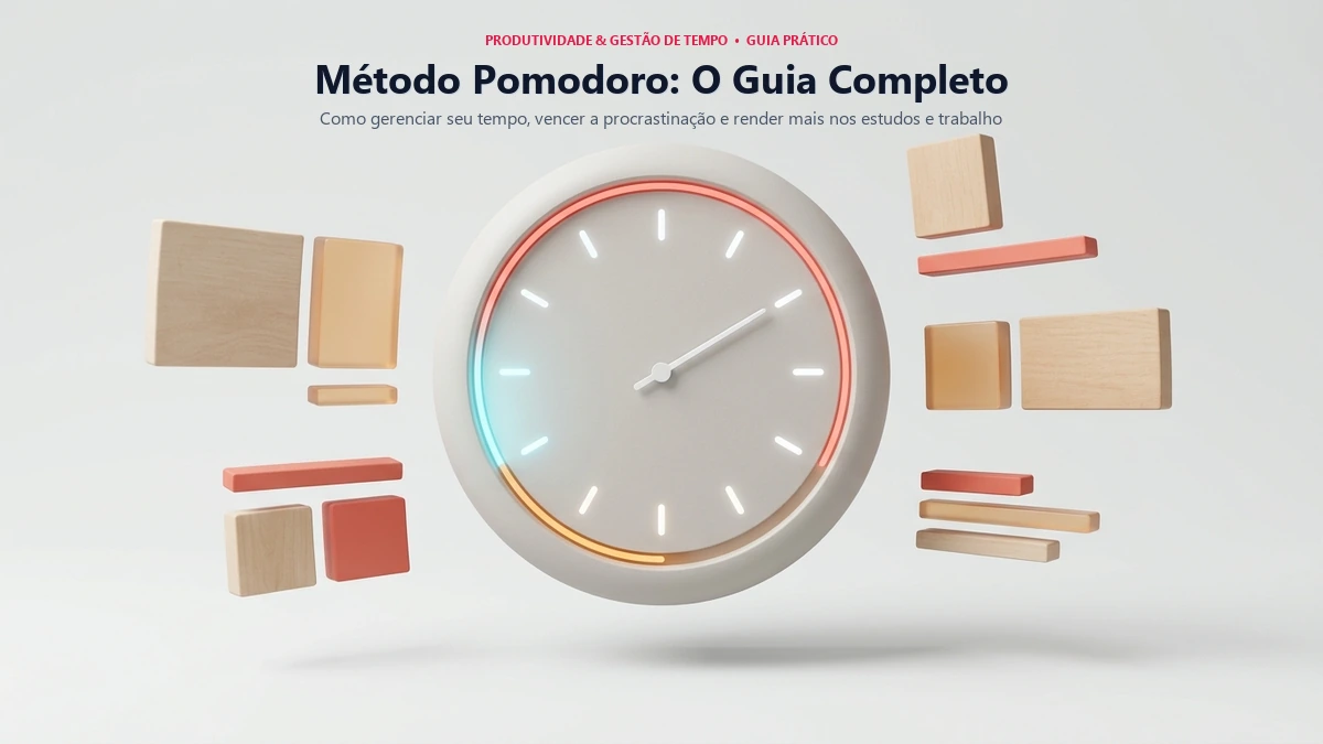 Método Pomodoro: O que é, como funciona e como aplicar nos estudos ou no trabalho